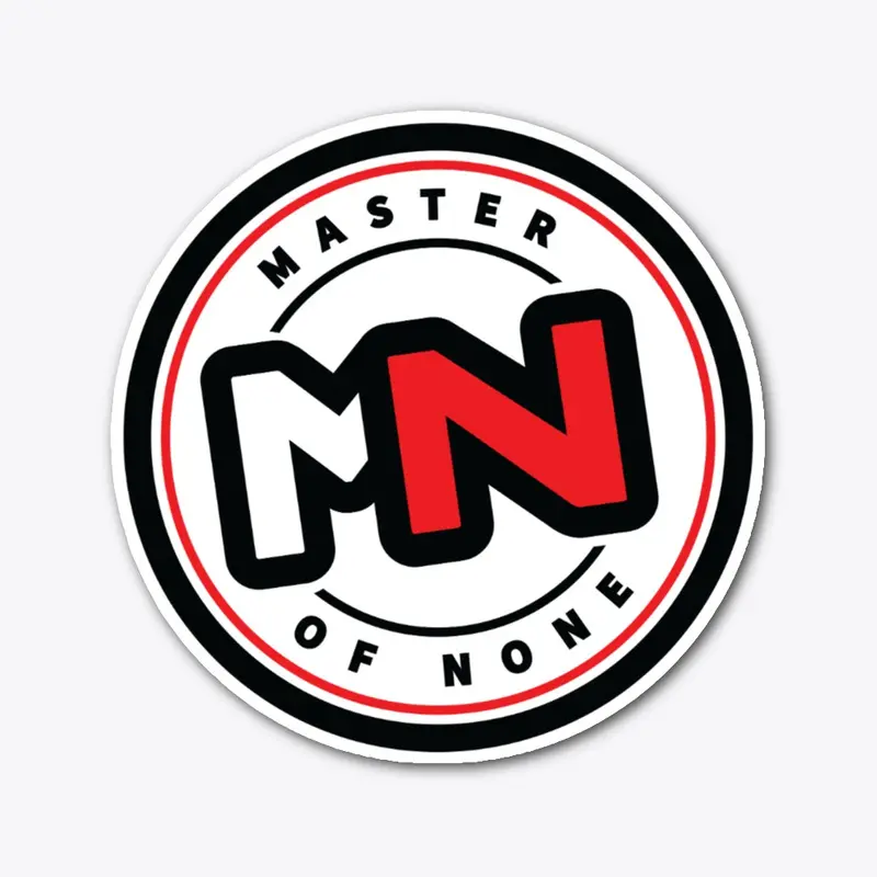 Master of None Die cut Sticker